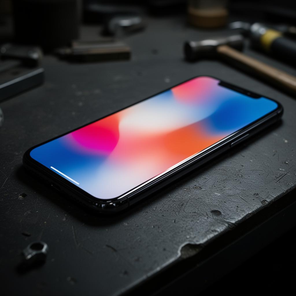 iPhone Display nachher